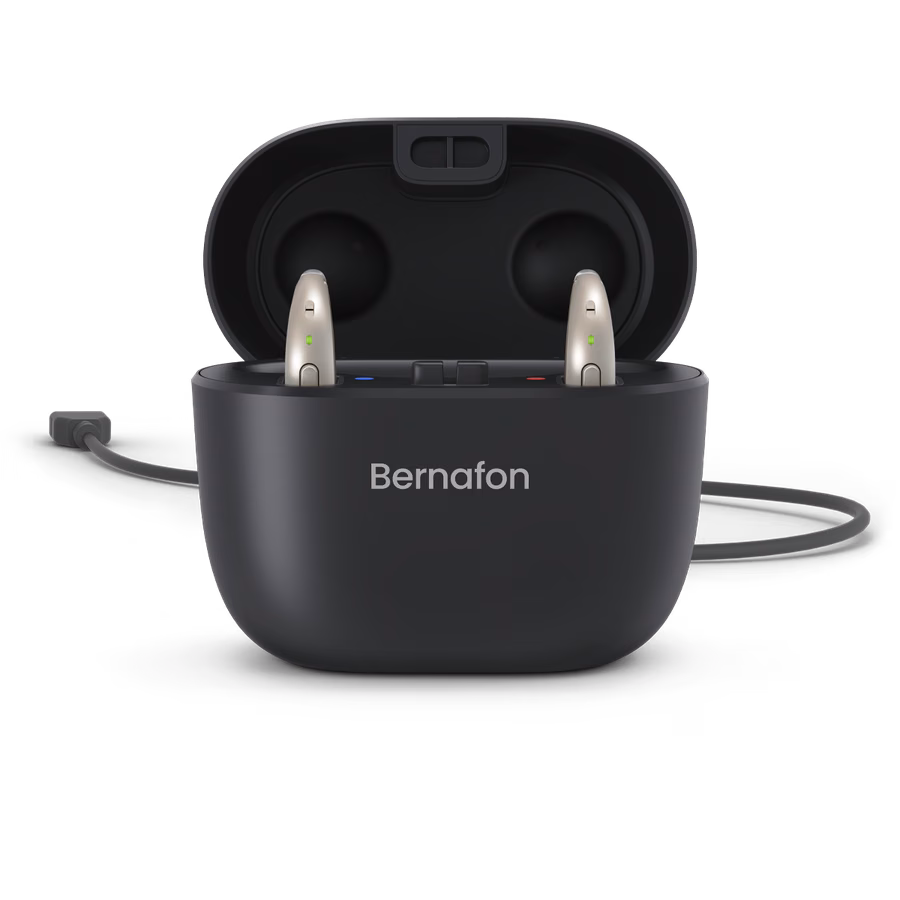 Audiòfons Bernafon amb carregador